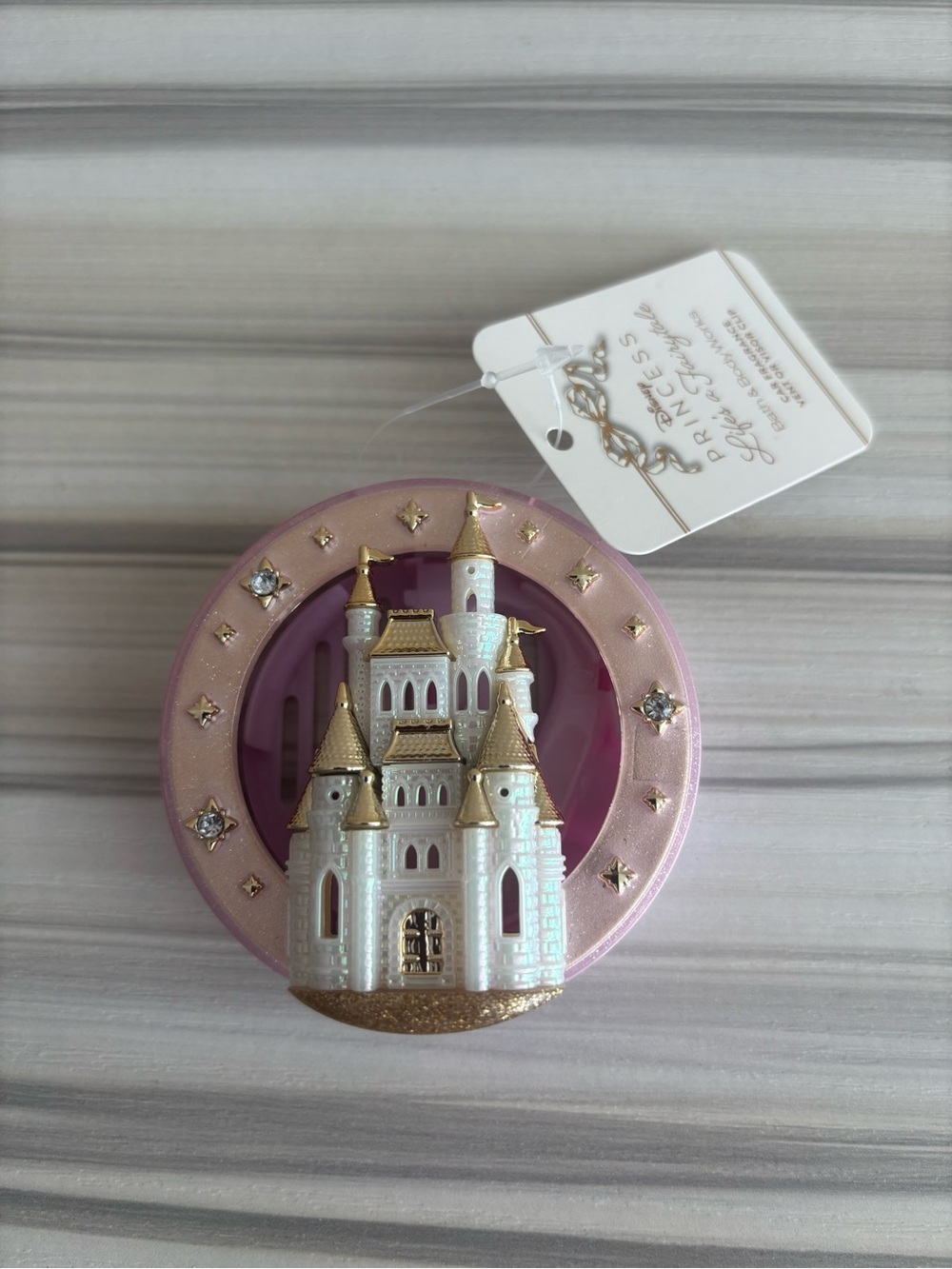 Bath Body Works Disney Princess Castle Car Fragrance Holder